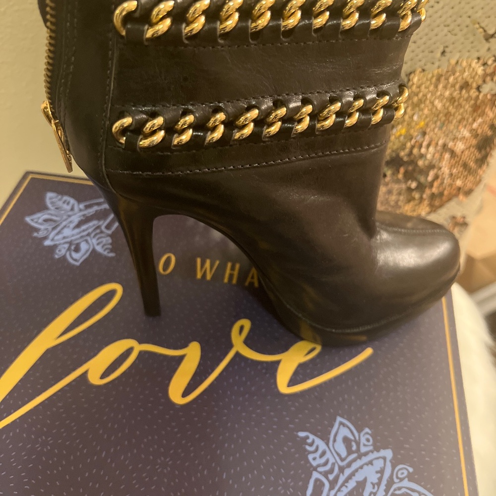 Tory Burch Chain Booties